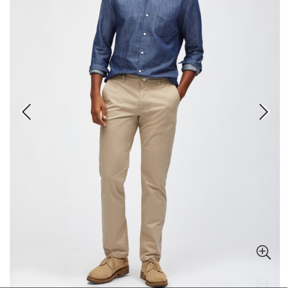 Bonobos Straight Leg Khaki Chinos
